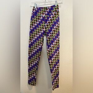 LuLaRoe Patterned Leggings One Size (2-10)